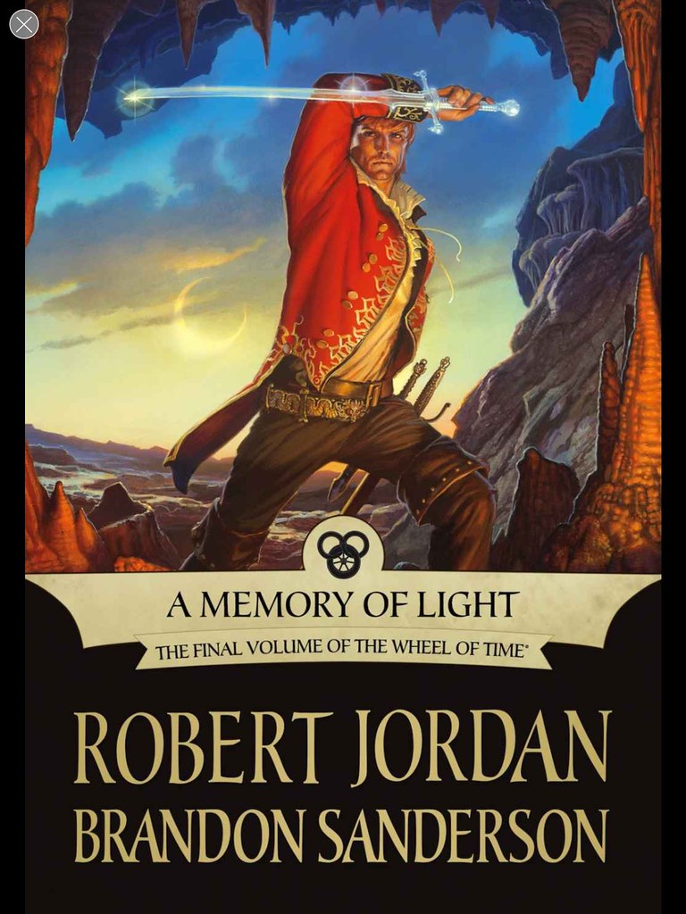 A Memory of Light by Robert Jordan and Brandon Sanderson.